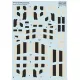 Print Scale 72-544 1/72 Decal For P-451d D-day Invasion Stripes