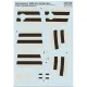 Print Scale 72-546 1/72 Decal For Grumman Tbf/M Aveger D-day Invasion Stripes