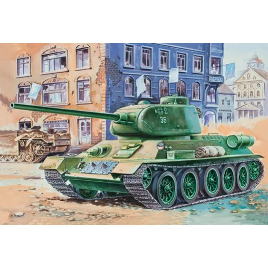 T-34-85 medium tank 1/35 Eastern Express 35146 T-34-85 medium tank 1/35 Eastern Express 35146