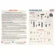 Print Scale Prs3d48-014 1/48 Grumman A-6 Intruder Instrument Panel