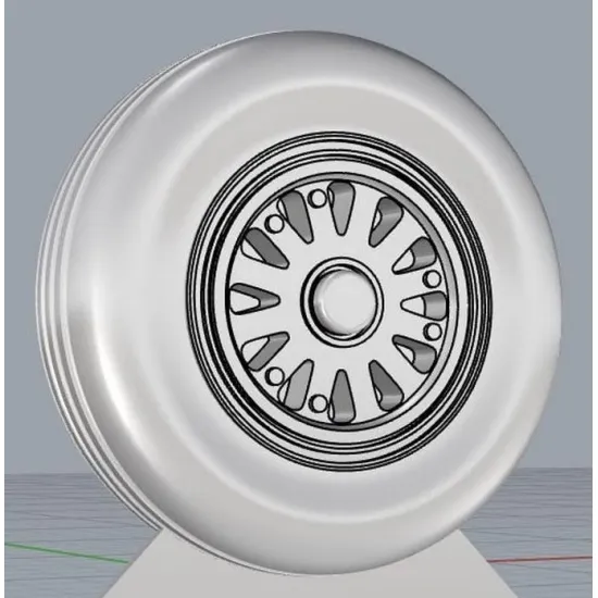 Cat4-r32014 1/32 F7u-3/3m/3p Cutlass Wheels Type1 Aircraft Accessories