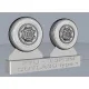 Cat4-r32014 1/32 F7u-3/3m/3p Cutlass Wheels Type1 Aircraft Accessories