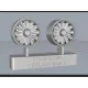 Cat4-r32015 1/32 F7u-3/3m/3p Cutlass Wheels Type2 Aircraft Accessories