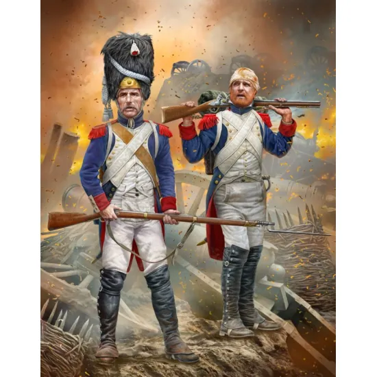 Master Box 32024 1/32 Napoleonic Wars Era The Old Guard Plastic Model Kit
