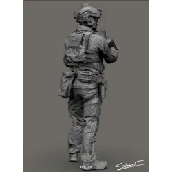 Black Snake Uks-09-16 1/16 Ukrainian Omega Special Forces Operator Resin Figure Kit