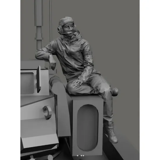 Black Snake Uks-11-16 1/16 Ukrainian Bradley Crewman 02 47th Mechanized Brigade