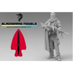 Black Snake Delta-02-16 1/16 Delta Force Operator Resin Figure Kit