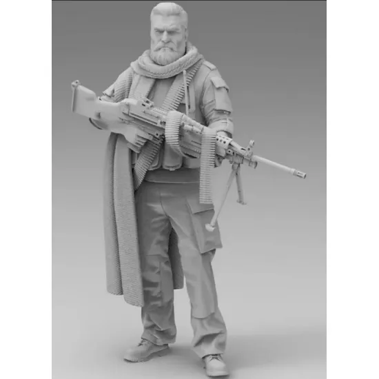 Black Snake Delta-02-16 1/16 Delta Force Operator Resin Figure Kit