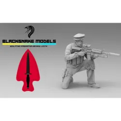 Black Snake Delta-04-16 1/16 Delta Force Operator Resin Figure Kit