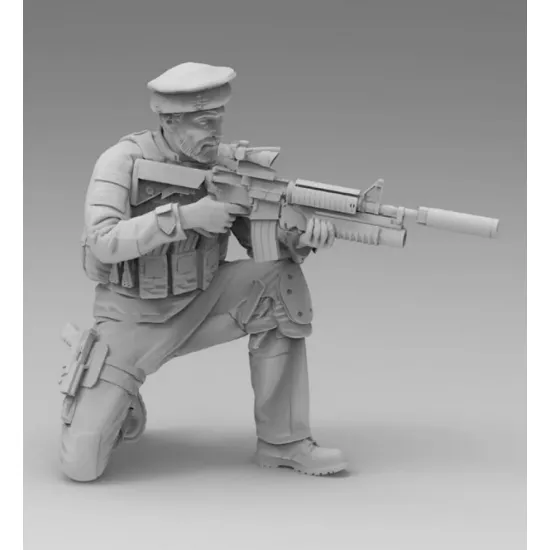 Black Snake Delta-04-16 1/16 Delta Force Operator Resin Figure Kit