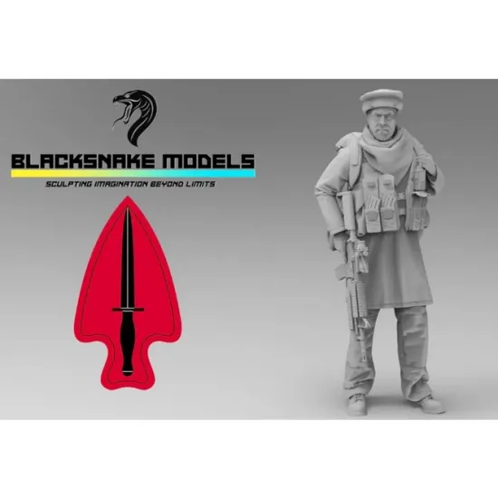 Black Snake Delta-06-16 1/16 Delta Force Operator Resin Figure Kit