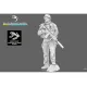 Black Snake Axes 1/16 Navy Seals Operator Axes Lutrel Resin Figure Kit