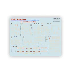 Print Scale 144-031 1/144 Decal For F4u Corsair