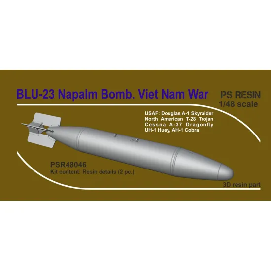 Print Scale Psr48046 1/48 Napalm Blu-23 2pc
