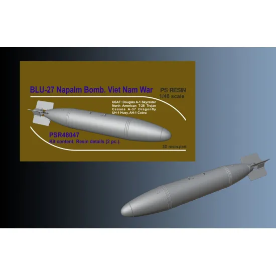 Print Scale Psr48047 1/48 Napalm Blu-27 2pc