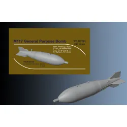 Print Scale Psr48056 1/48 M117 General Purpose Bomb Standard Fuse 2pc