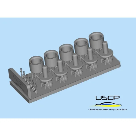 Uscp 24p127 1/24 Rotiform Sjc 19 Inch Resin Model