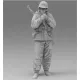 Black Snake Ttnkf-02-16 1/16 Infantryman Totenkopf In Winter Uniform Taking A Coffee Break Eastern Front 1943-44