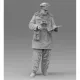 Black Snake Ttnkf-03-16 1/16 Officer Totenkopf In Winter Uniform Taking A Coffee Break Eastern Front 1943-44