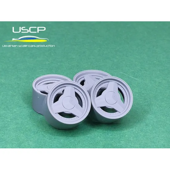 Uscp 24p218 1/24 Brabus Monoblock 2 3 Piece 20 Inch Resin Model