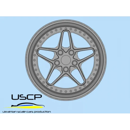 Uscp 24p219 1/24 Fifteen52 Dkubus 19 Inch Resin Model