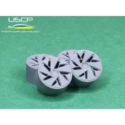 Uscp 24p043 1/24 Rotiform Rsc 19 Inch Resin Model