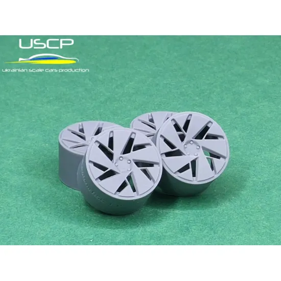 Uscp 24p043 1/24 Rotiform Rsc 19 Inch Resin Model