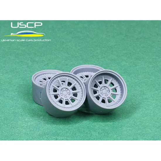 Uscp 24p088 1/24 Forgiato Fv4 19 Inch Resin Model