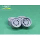 Uscp 24p088 1/24 Forgiato Fv4 19 Inch Resin Model