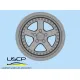 Uscp 24p093 1/24 Panasport G7 с5с 18 inch Resin model