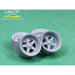 Uscp 24p093 1/24 Panasport G7 с5с 18 inch Resin model