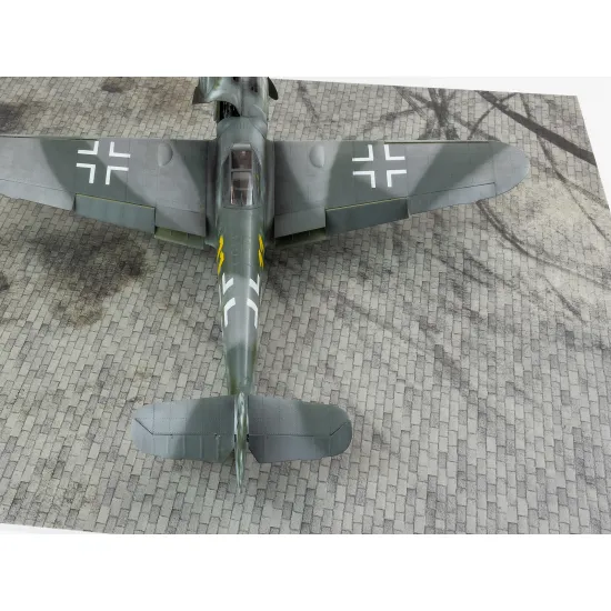 Red Fox Db-35005 1/35 Wwii German Brick Base Type 4 380x320mm 3d Diorama Base