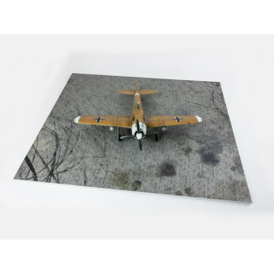 Red Fox Db-48020 1/48 Wwii German Brick Base Type 2 380x320mm 3d Diorama Base