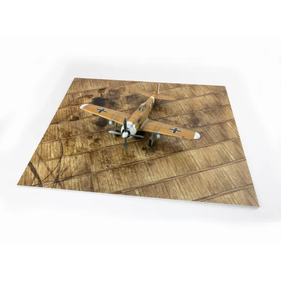 Red Fox Db-48021 1/48 Wwii German Wooden Base Type 1 380x320mm 3d Diorama Base