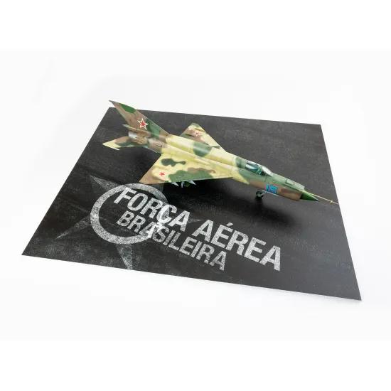 Red Fox Db-48025 1/48 Asphalt Diorama Base - Brazil 380x320mm 3d Diorama Base