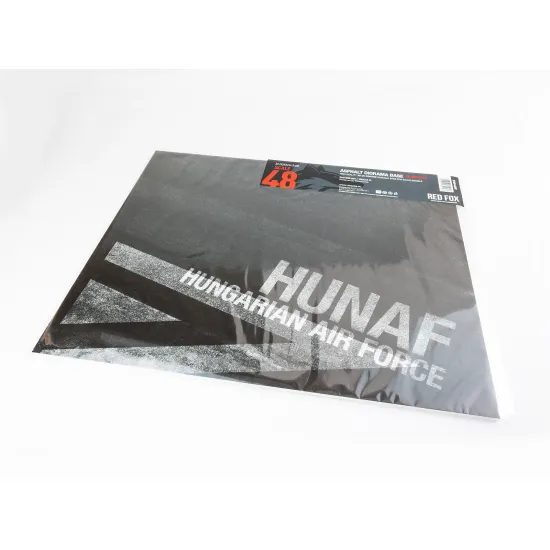 Red Fox Db-48030 1/48 Asphalt Diorama Base - Hungary 380x320mm 3d Diorama Base