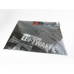 Red Fox Db-48033 1/48 Asphalt Diorama Base - Germany 380x320mm 3d Diorama Base