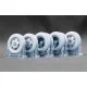 Scalex Ww-24003w 1/24 Blitz Early V1 Weighted Wheel Set For Italeri Resin Model 3d Printed
