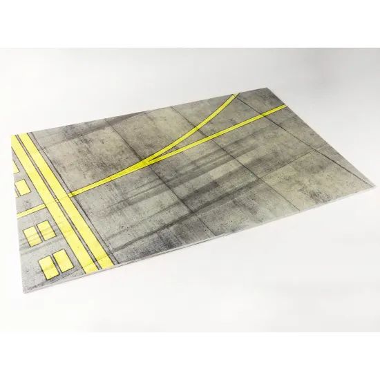 Red Fox Db-32002 1/32 Airfield Diorama Base Type 2 600x380mm Double Sheet 3d Diorama Base