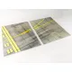 Red Fox Db-32002 1/32 Airfield Diorama Base Type 2 600x380mm Double Sheet 3d Diorama Base