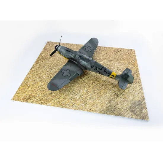 Red Fox Db-32005 1/32 Wwii German Brick Base Type 5 380x320mm 3d Diorama Base
