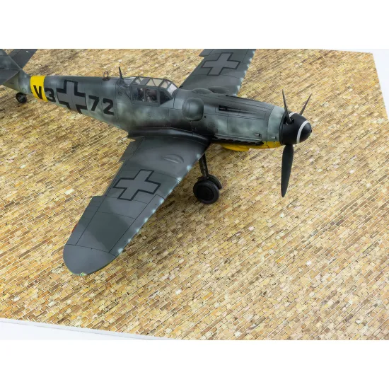 Red Fox Db-32005 1/32 Wwii German Brick Base Type 5 380x320mm 3d Diorama Base