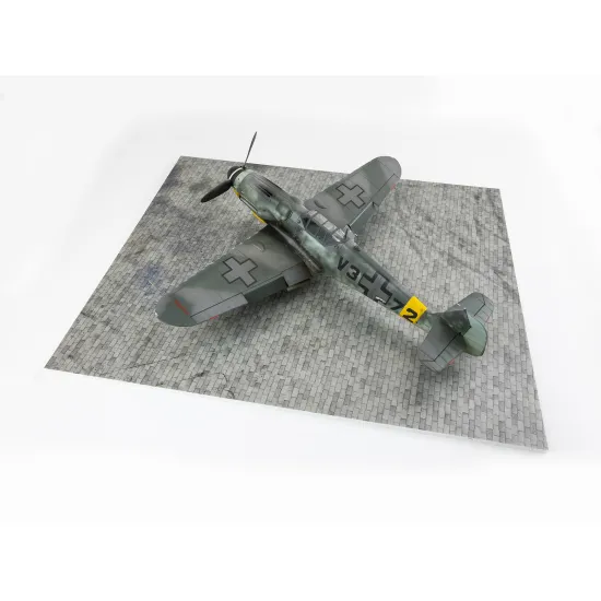Red Fox Db-32006 1/32 Wwii German Brick Base Type 6 380x320mm 3d Diorama Base