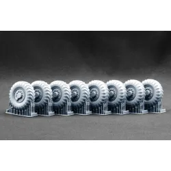 Scalex Wm-35043 1/35 Shkh Vz 77 Dana To-3 15 00-21 Ordinary Wheel Set For Hobby Boss Resin Model/ 3d Printed