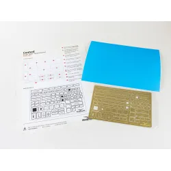 Red Fox Rfspm-32001 1/32 Messerschmitt Bf 109g Gustav Standard Stencil Set