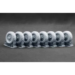 Scalex Wm-35043w 1/35 Shkh Vz 77 Dana To-3 15 00-21 Weighted Wheel Set For Hobby Boss Resin Model/ 3d Printed