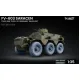 Scalex Wm-35045 1/35 Fv-603 Saracen Trak Grip 12 00-20 Ordinary Wheel Set Resin Model 3d Printed