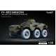Scalex Wm-35045w 1/35 Fv-603 Saracen Trak Grip 12 00-20 Weighted Wheel Set Resin Model/ 3d Printed