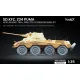 Scalex Ww-35025w 1/35 Sd Kfz 234 Puma V1/V1/V4/V3 Weighted Wheel Set For Dragon Miniart Rfm Italeri Ak Interactive