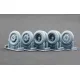 Scalex Ww-48003w 1/48 Blitz Late V1 Deformed Wheel Set For Italeri Tamiya